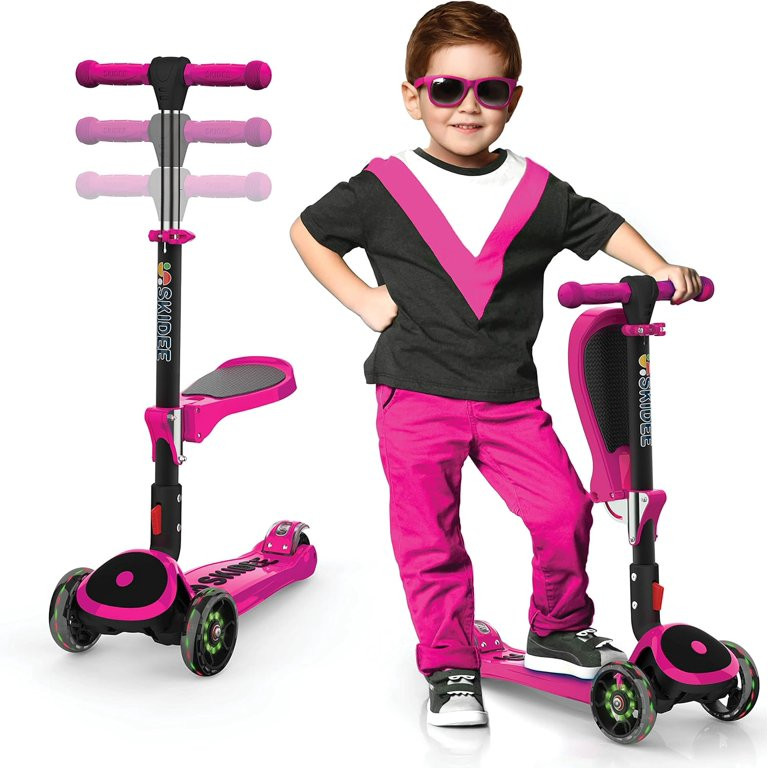 Kick Scooters for Kids Ages 3-5 (Suitable for 2-12 Year Old) Adjustable Height Foldable Scooter R... | Walmart (US)