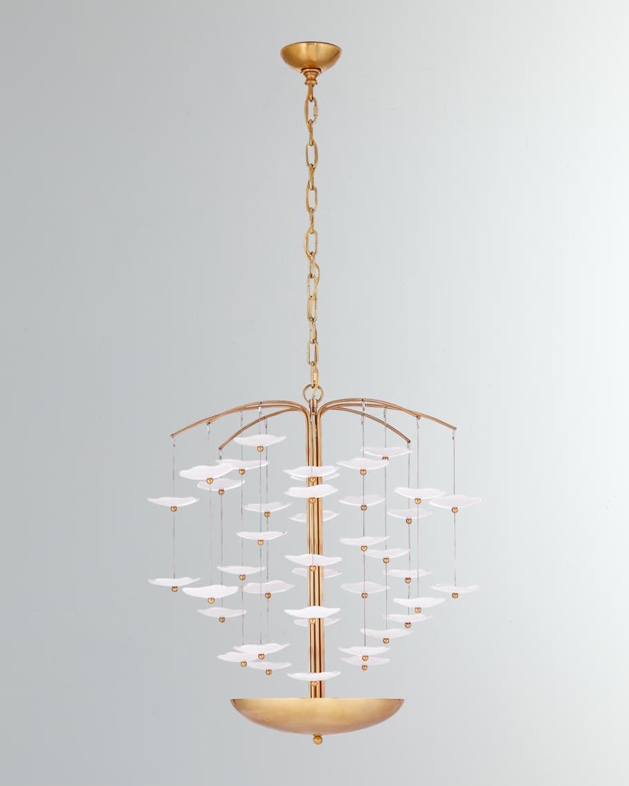 Leighton Medium Cascading Chandelier | Horchow