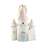 Baby Aspen Simply Enchanted Ceramic Porcelain Princess Castle Piggy Bank Room Decor & Gift, Multicol | Amazon (US)
