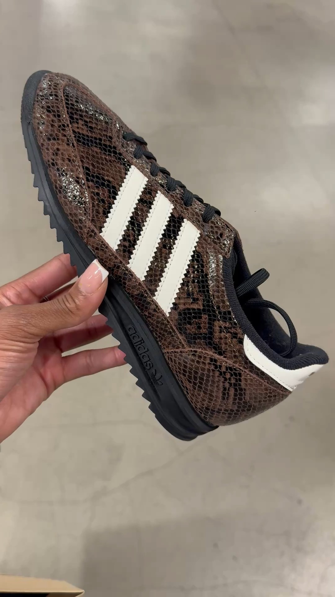 These chocolate brown snake skin adidas are just the cutest thing! Fall vibes entirely, I love to see it 🤎

#LTKShoeCrush #LTKFindsUnder100 #LTKGiftGuide