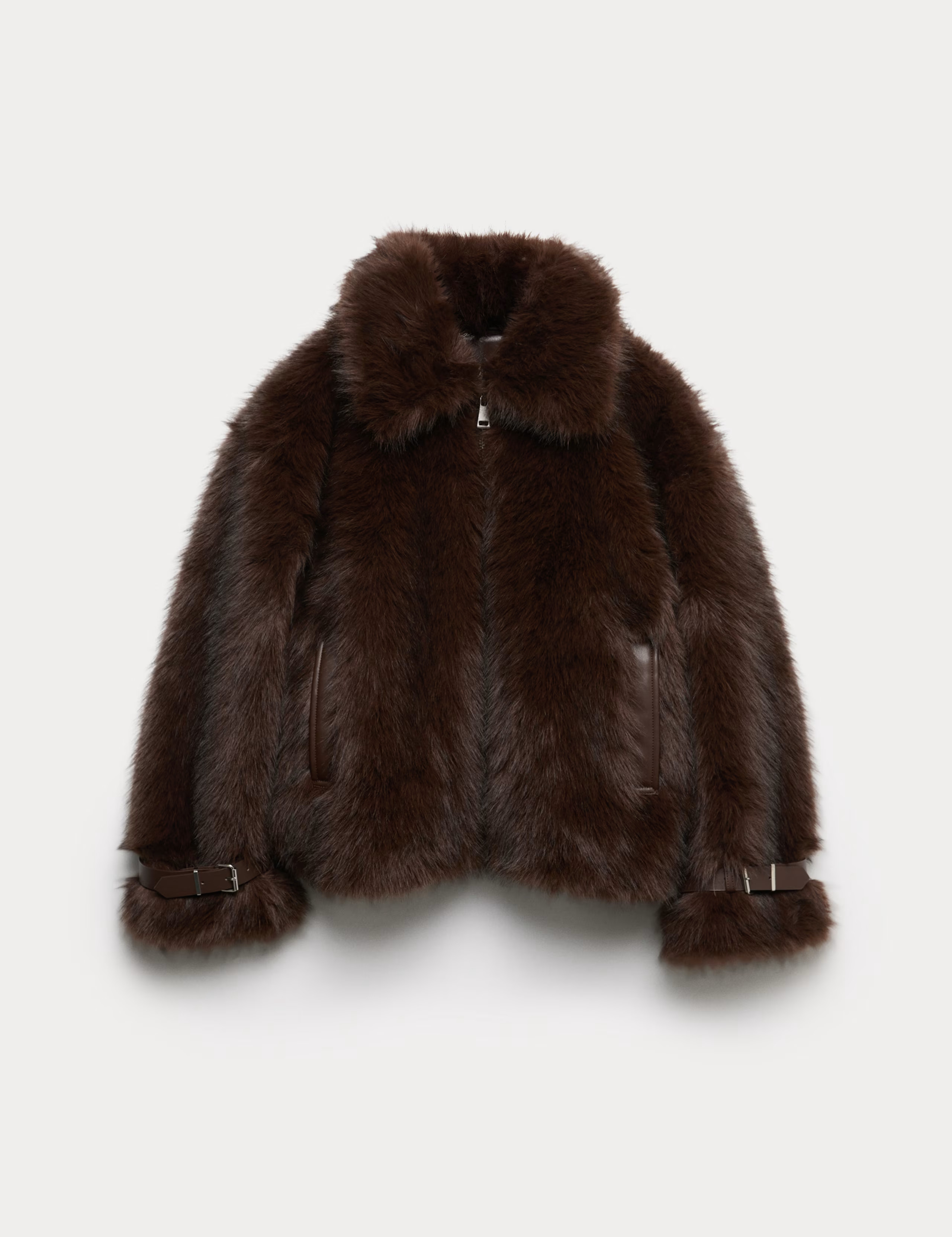 Faux Fur Aviator Coat | Marks & Spencer (UK)