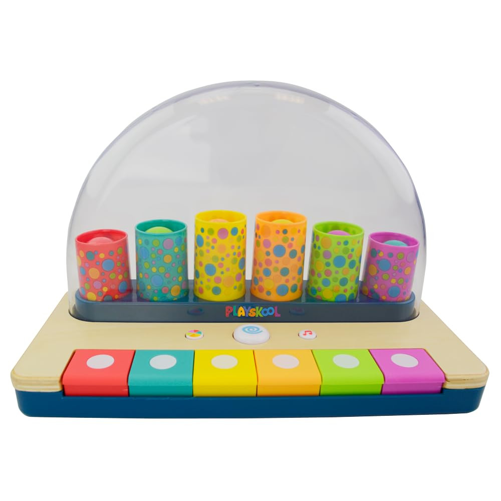 Playskool Little Wonders Pop-A-Tune - Toy - Colorful Tubes & Keys Teach Cause & Effect - Silly So... | Amazon (US)