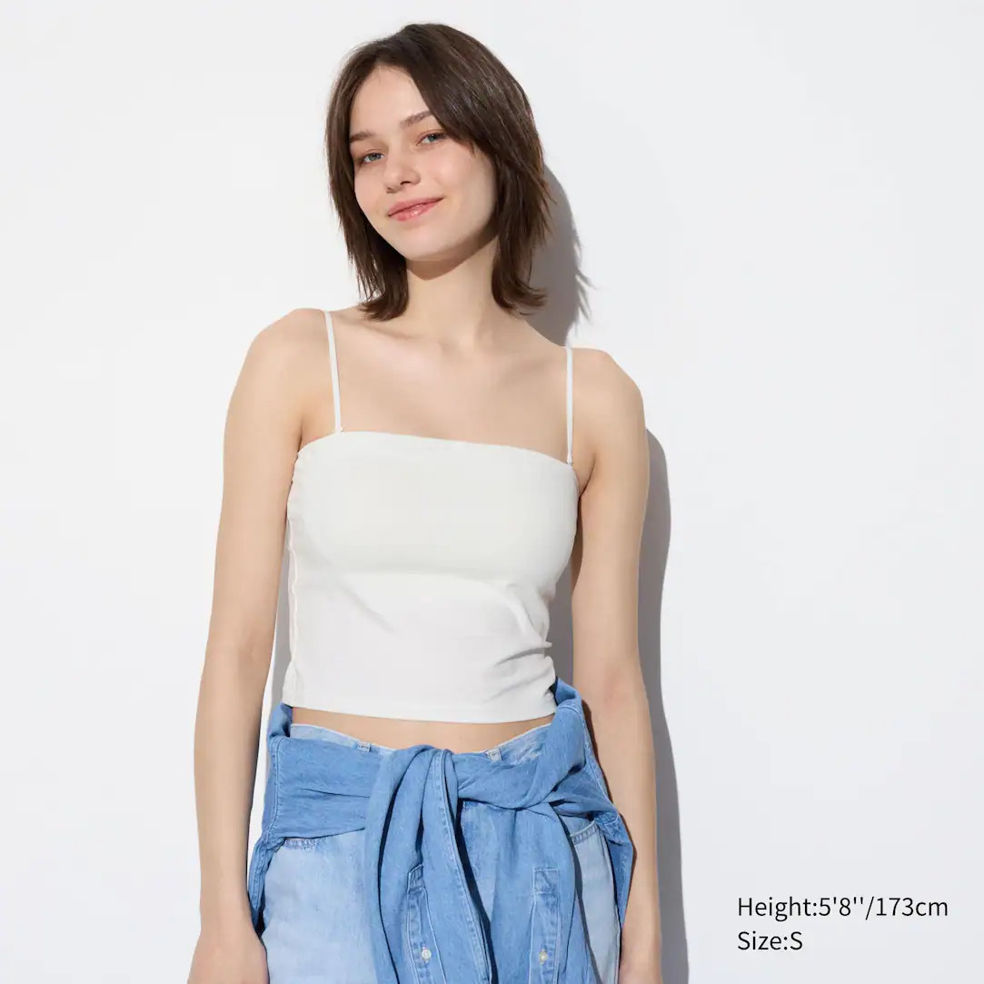 Top Court AIRism Soutien-Gorge Intégré | Uniqlo FR