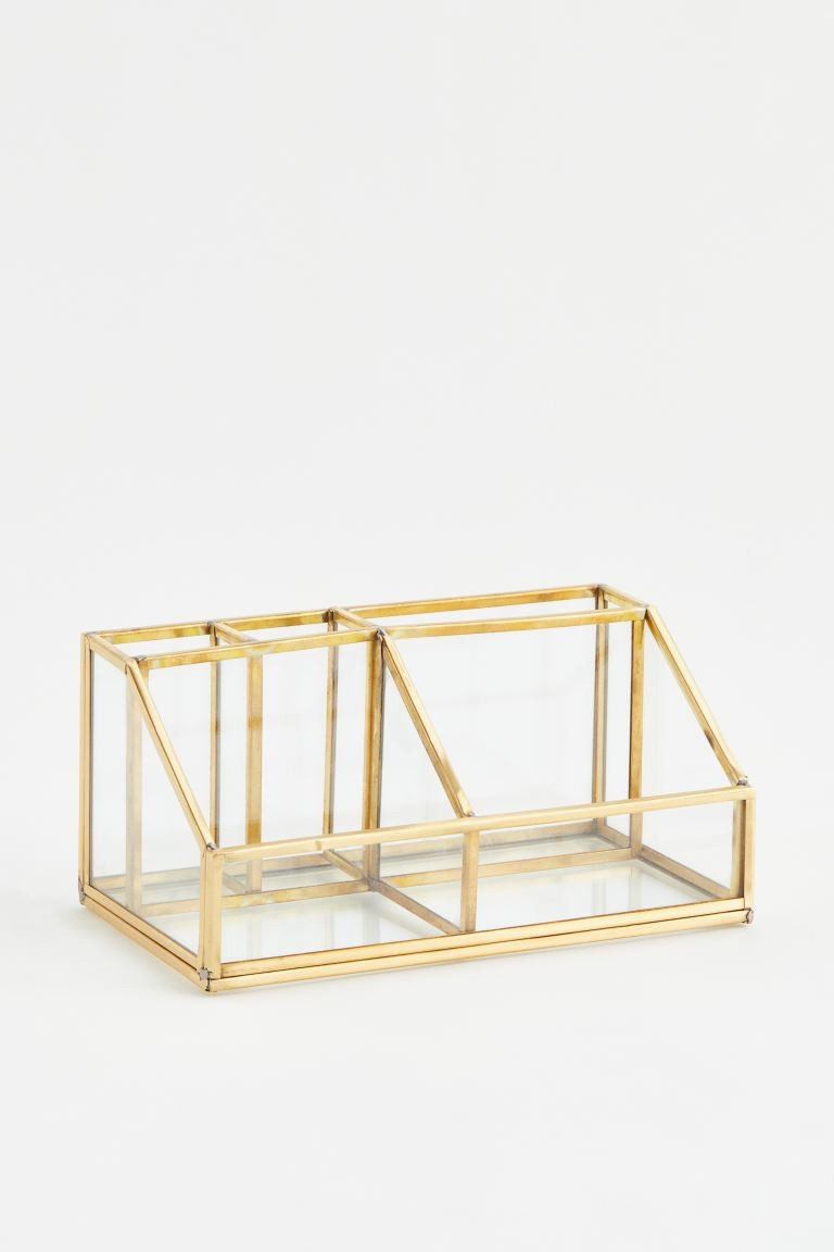 Clear Glass Makeup Organizer | H&M (US + CA)