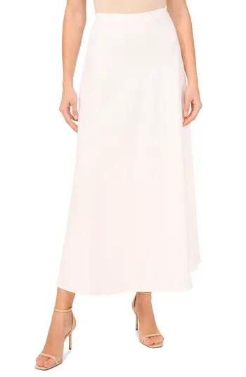 Halogen® Midi Skirt in New Ivory at Nordstrom Rack, Size X-Large | Nordstrom Rack