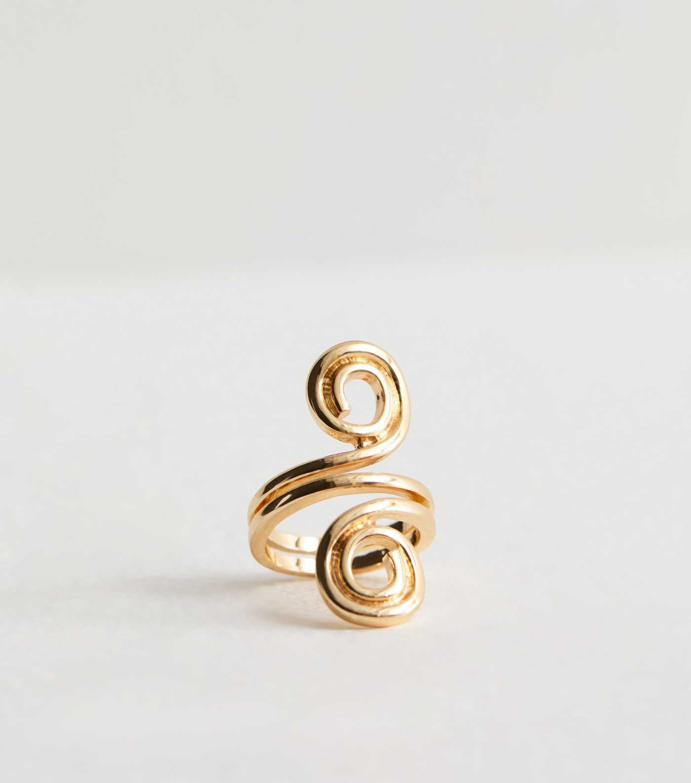 Gold Spiral Ring | New Look | New Look (UK)