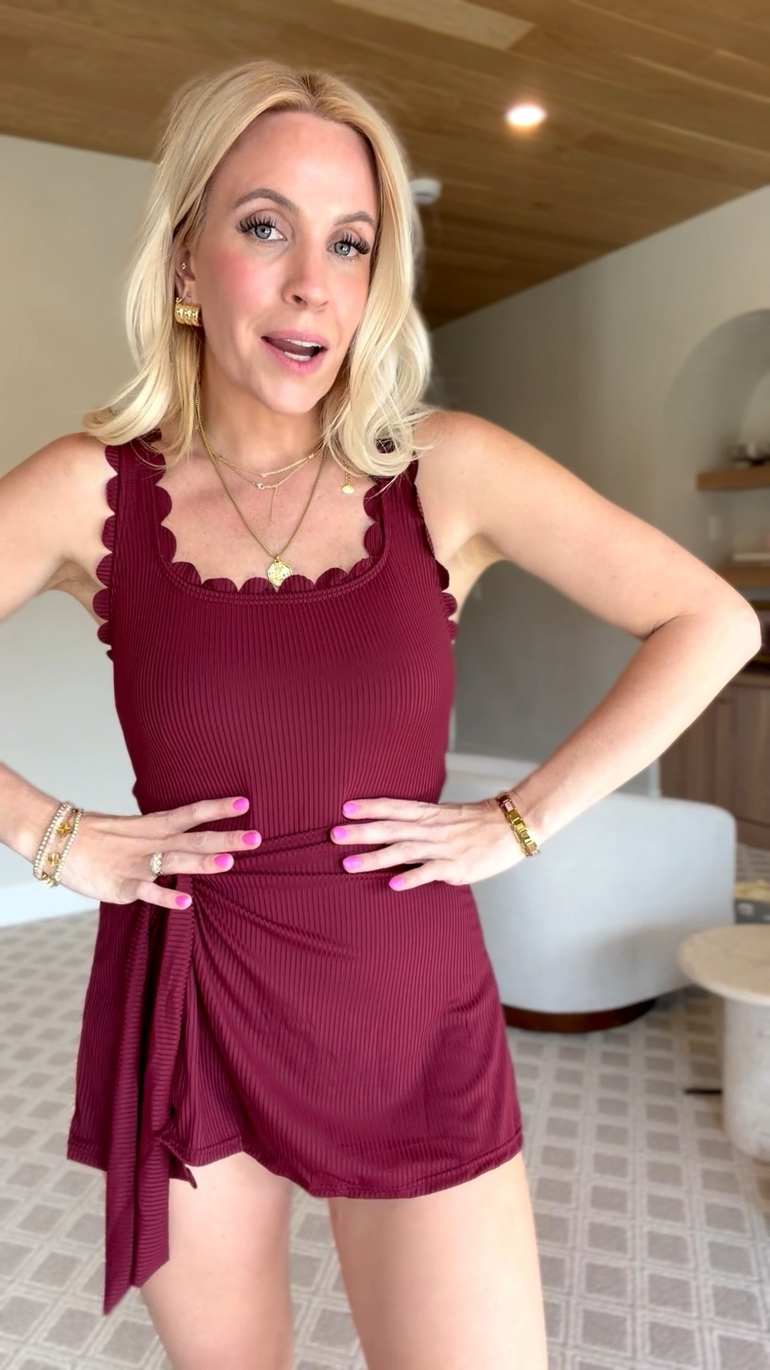 This new swim dress is so cute! Size small! #LTKSpringSale 

#LTKmomlife #LTKootd