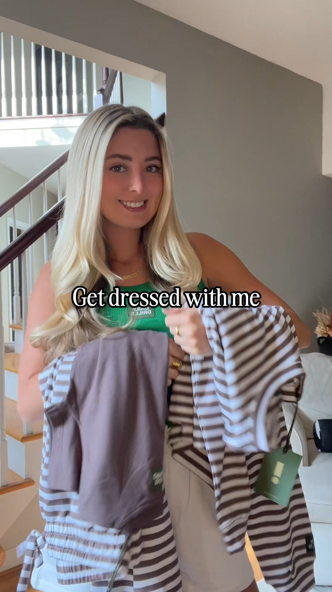 Get dressed with me! 🤎 
This set is restocking tomorrow!!
•


#LTKStyleTip #LTKWatchNow #LTKFindsUnder100