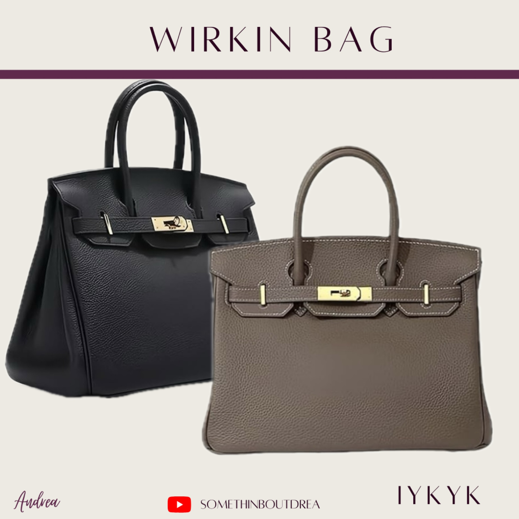 Top quality Amazon bags… IYKYK luxury inspired #dupes #amazon
#wirkinbag


#LTKGiftGuide #LTKItBag #LTKFindsUnder100