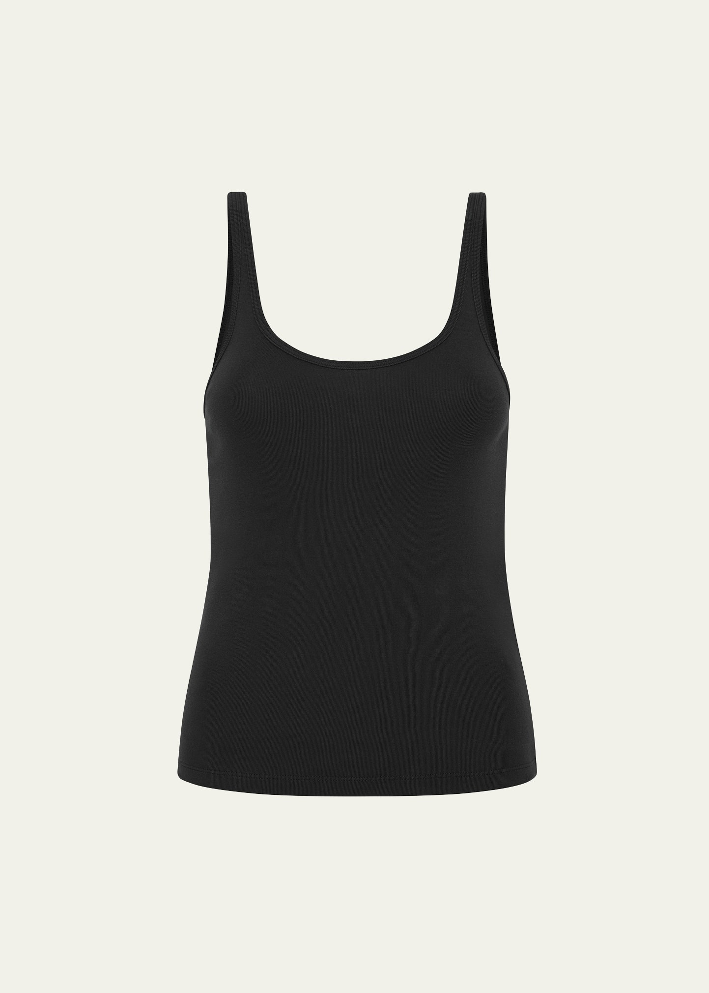 St. Agni Organic Cotton Slim Scoop Tank Top | Bergdorf Goodman