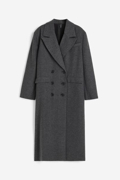 Double-breasted Twill Coat | H&M (US + CA)