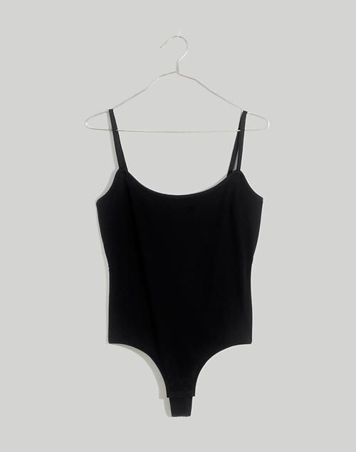 Ribbed Cami Thong Bodysuit | Madewell