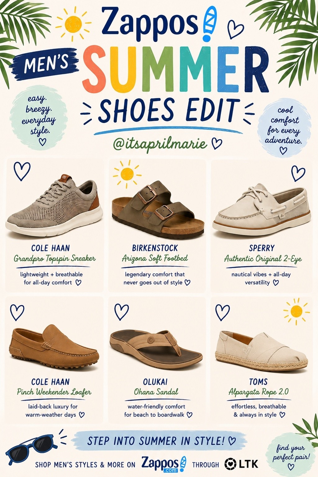 MENS @Zappos SUMMER EDIT ☀️🌊👟 #LTKmens #LTKdads #LTKshoes #LTKkicks #LTKmensshoes #LTKvacation

#LTKMens #LTKTravel #LTKSeasonal