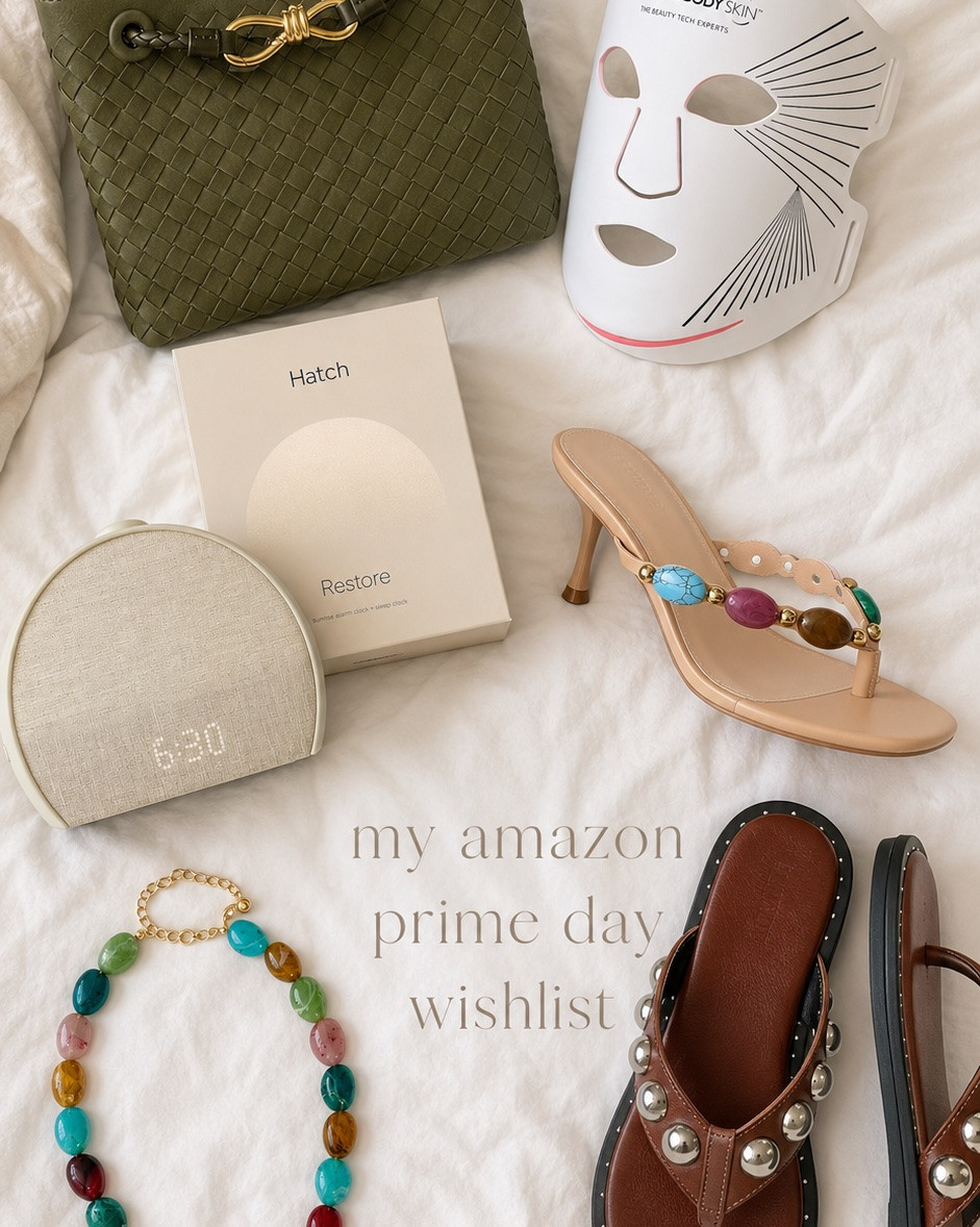 my amazon prime day wishlist 🤍✨

a few things I’m hoping go on sale this year — fashion finds, beauty tech, cute accessories + everyday pieces that look way more expensive than they are!!

comment “prime” and I’ll send the links 🫶

#amazonfinds #primeday #amazonprimeday #amazonwishlist #amazonfashion #amazonhome #amazonbeauty #ltkfinds #wishlistfinds #amazonfavorites #collegegirlstyle

#LTKdayinmylife #LTKSaleAlert #LTKU