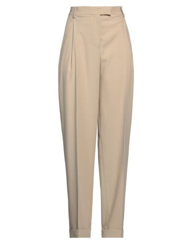 Ferragamo Woman Pants Beige Size 2 Virgin Wool | YOOX (US)