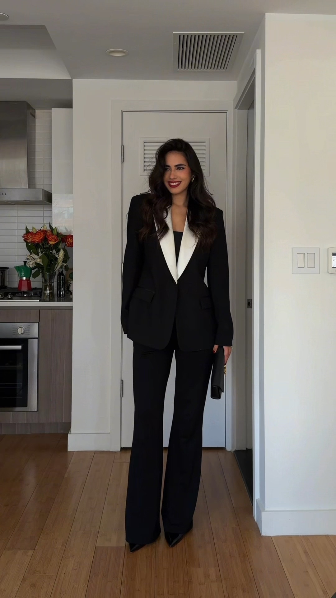 A part of my suits collection!🖤 // Some collect trends, others collect timeless pieces. For me, it’s always been about suits!! 
What do you collect?🖤 

#LTKHalloween #LTKTall #LTKStyleTip