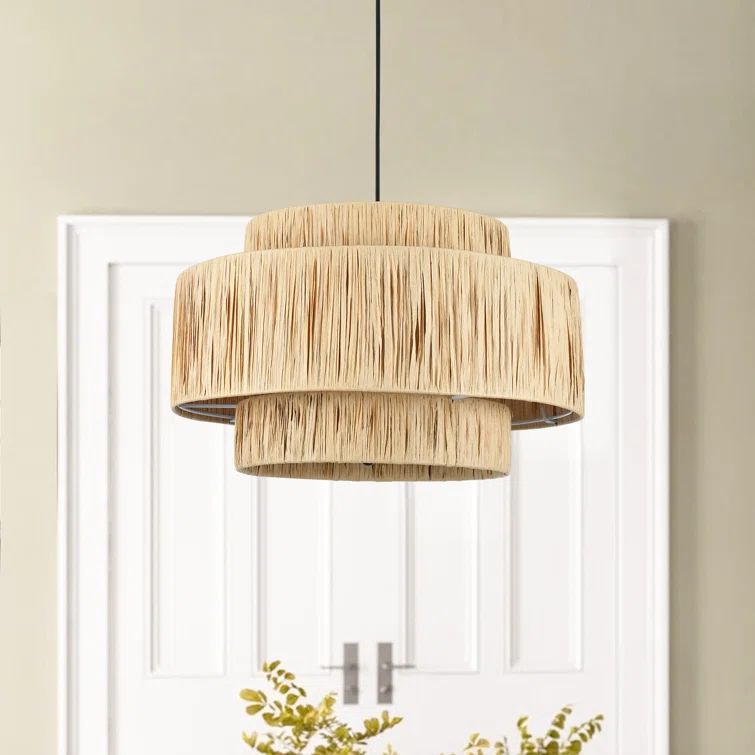 Frese 3 - Light Dimmable Drum Chandelier | Wayfair North America