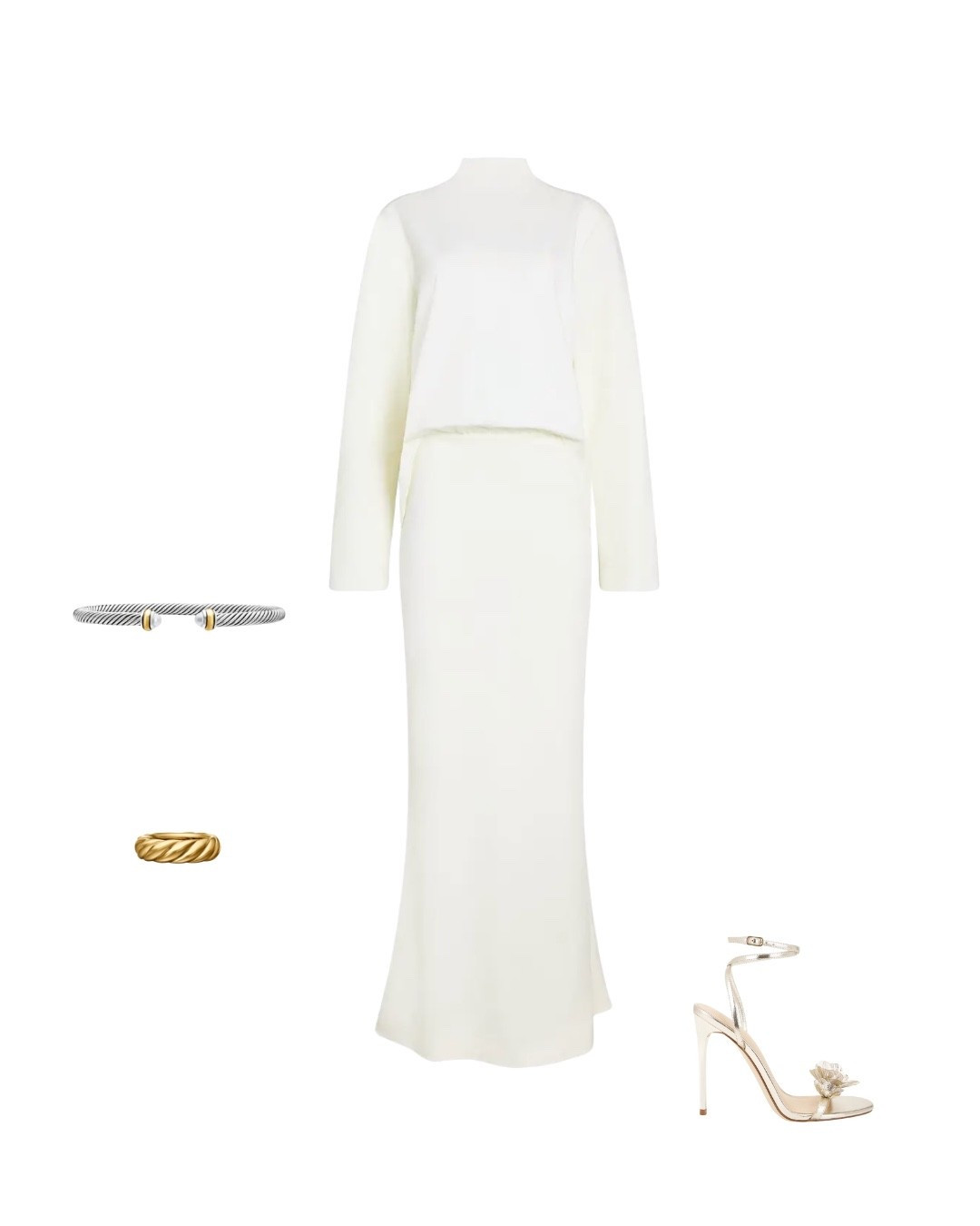 Dreamy White Maxi Dress for Bridal Showers, Beach Trips & More 
#summer #dress #wedding #bride 

#LTKStyleTip #LTKWedding #LTKSeasonal