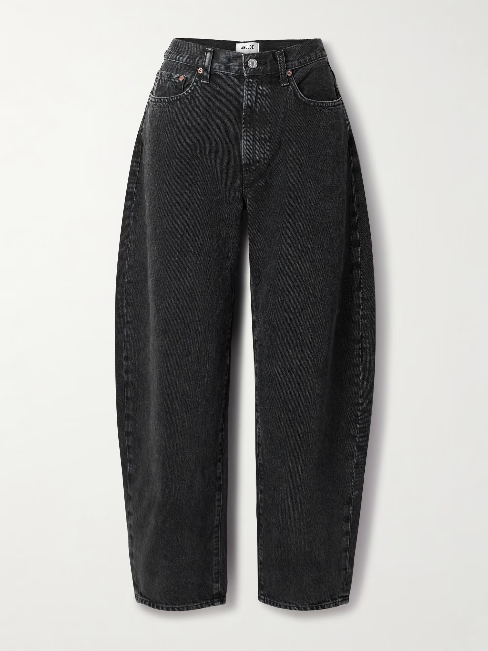 Balloon high-rise tapered organic jeans | NET-A-PORTER APAC