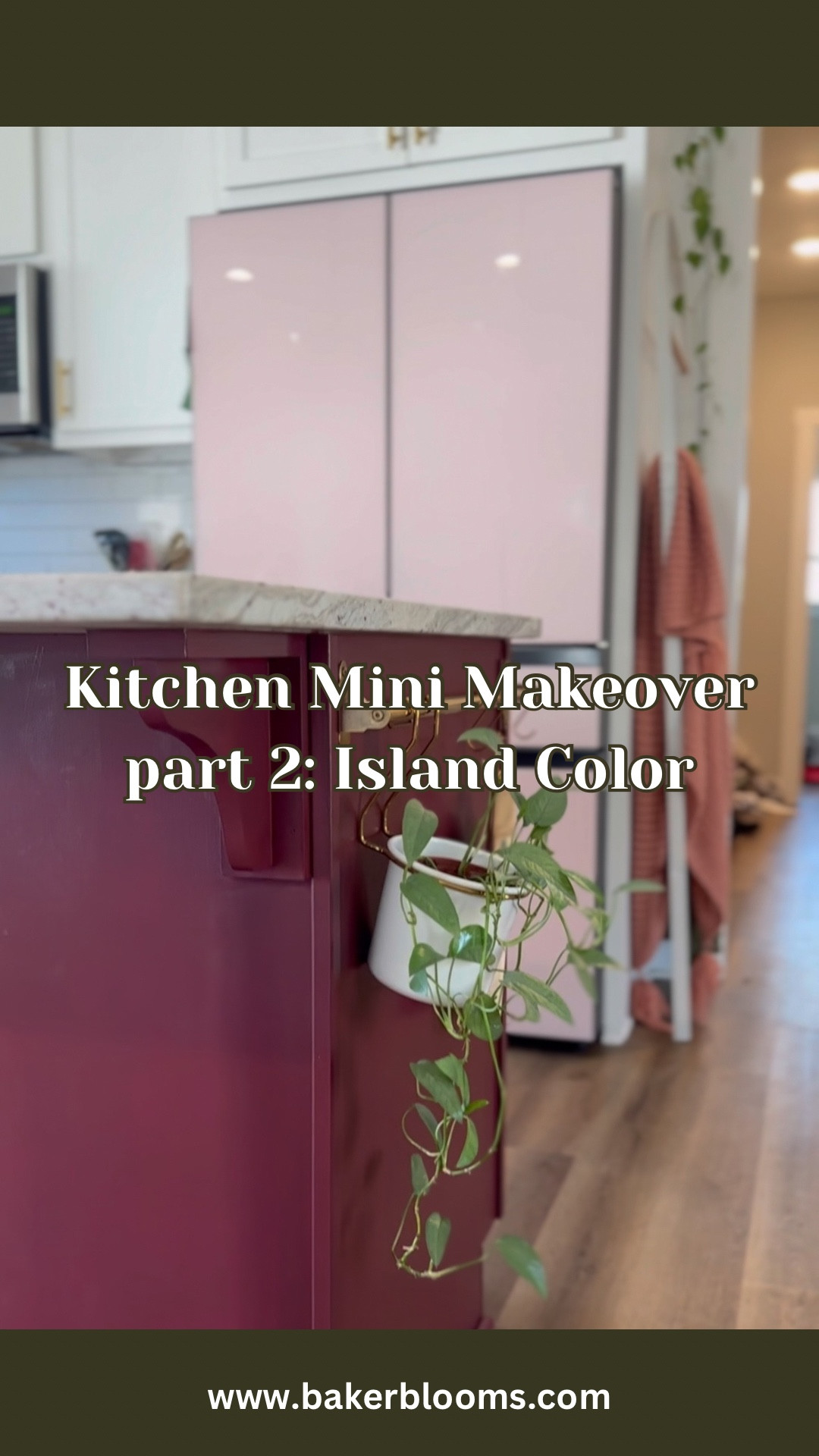 A classic case of “colors don’t look the same in all lighting.”
Obsessed with the island color now 😍
First color and my bedroom color is Behr Rumors, second and finale is Behr Twinberry 


#LTKHome #LTKWatchNow