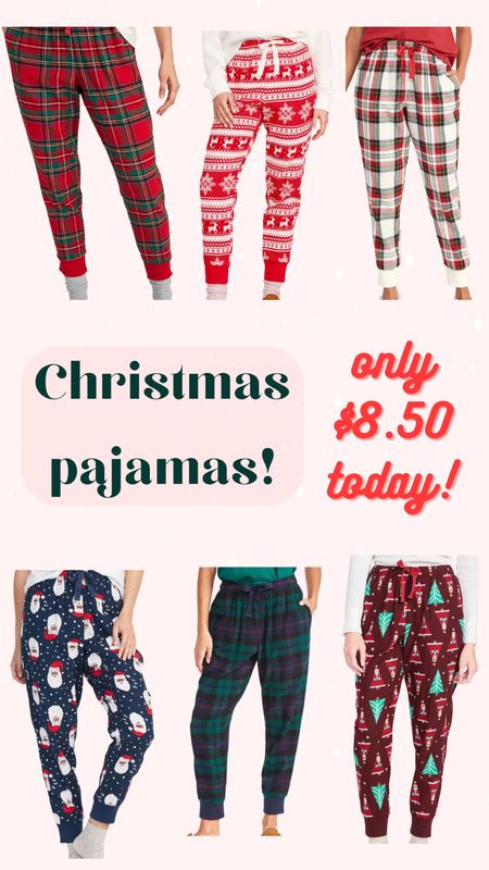 Christmas pajamas- budget finds - sale alert- holiday gifts - plaid - Christmas Jammie’s - Santa - old navy - family pajamas - deal 

#LTKSeasonal #LTKHoliday #LTKsalealert
