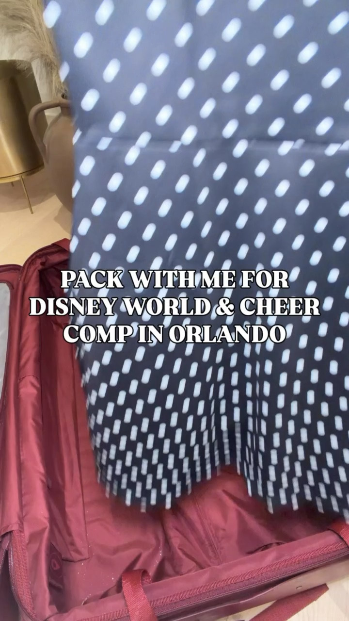Pack with me for Orlando! ☀️🕶️✨🐭📣 Lennyn has a cheer comp this weekend and we’re sneaking in a quick @disneyparks day between the busy! Comment SHOP for all the details of what I packed to your DMs!

#LTKPetite #LTKTravel #LTKOver40