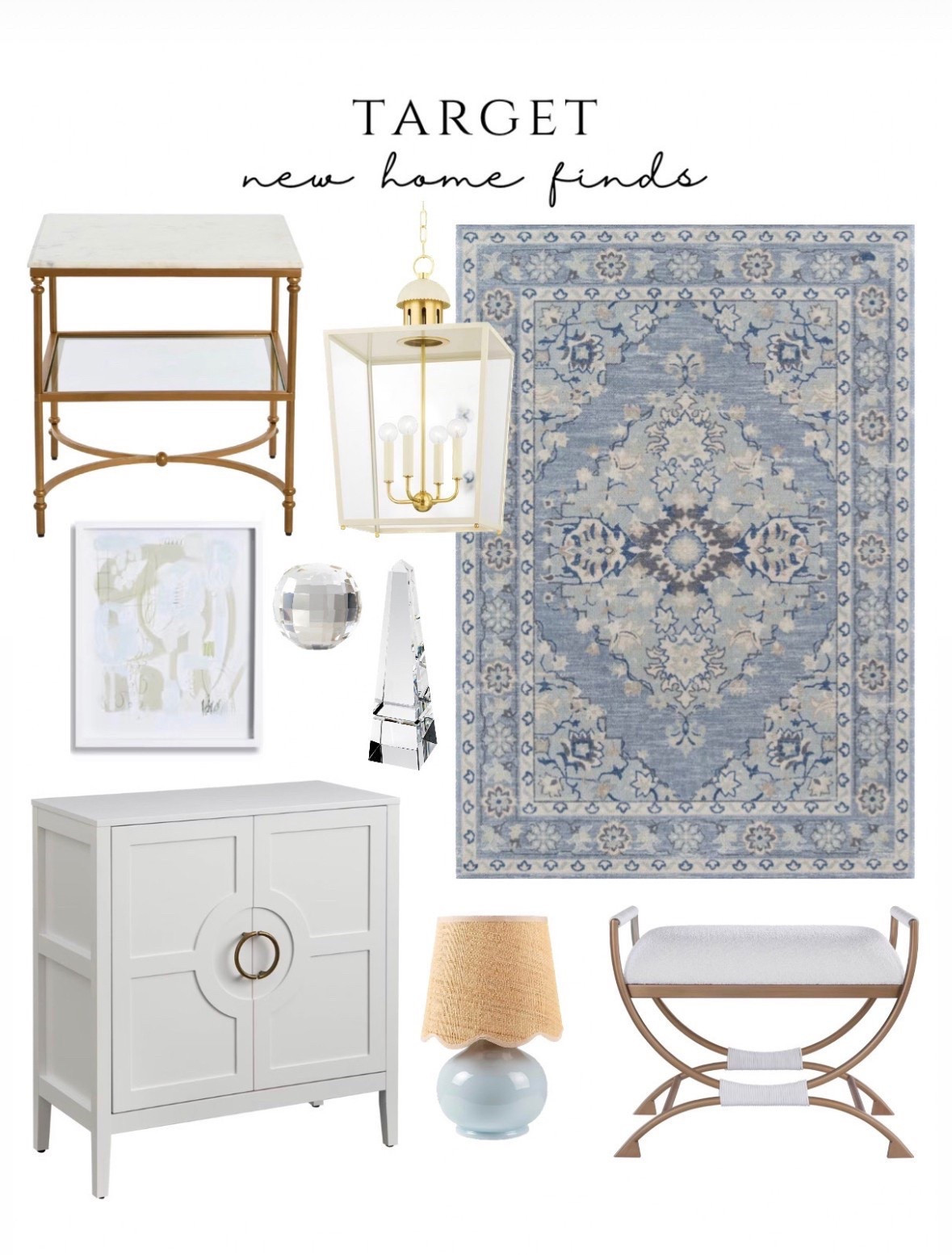 Target home finds! Have and love this blue rug!!! 

#LTKFindsUnder50 #LTKHome #LTKSaleAlert