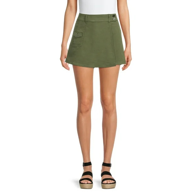 Time and Tru Women's Utility Skort | Walmart (US)