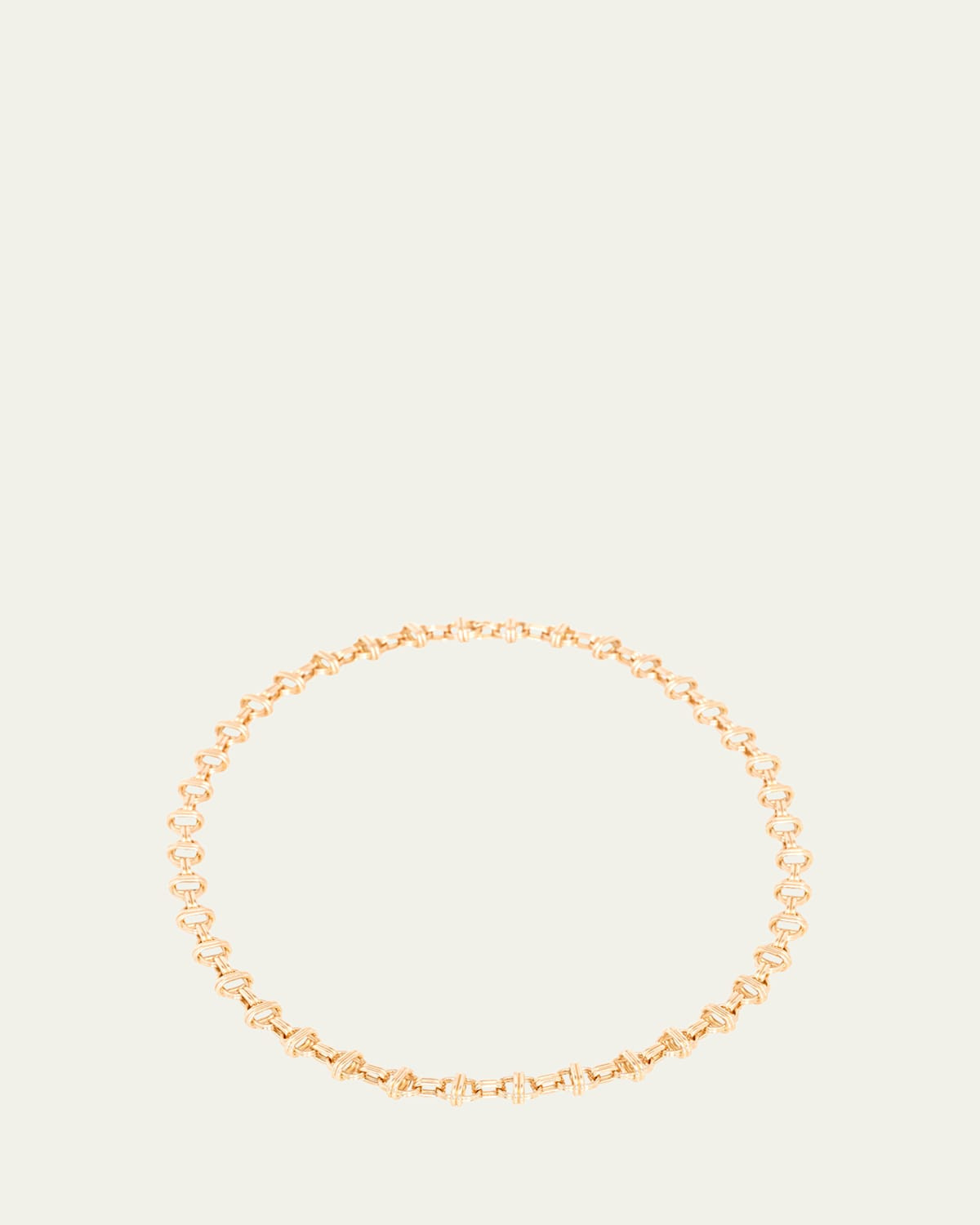 Large Link Oval Chain Necklace in 18K Yellow Gold, 16"L | Bergdorf Goodman