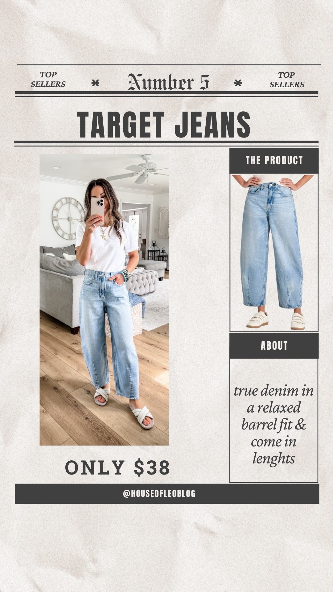 Barrel jeans 2 short. Small white T-shirt. Target fashion. Target style.

#LTKOver40 #LTKPetite
