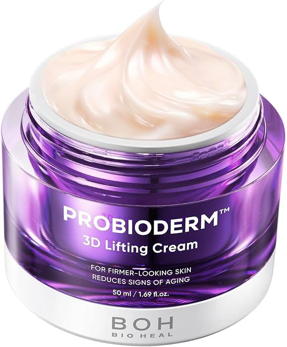 Probioderm 3D Lifting Cream 1.7 fl oz | Advanced Korean Anti-Aging Probiotic Facial Night Cream w... | Amazon (US)
