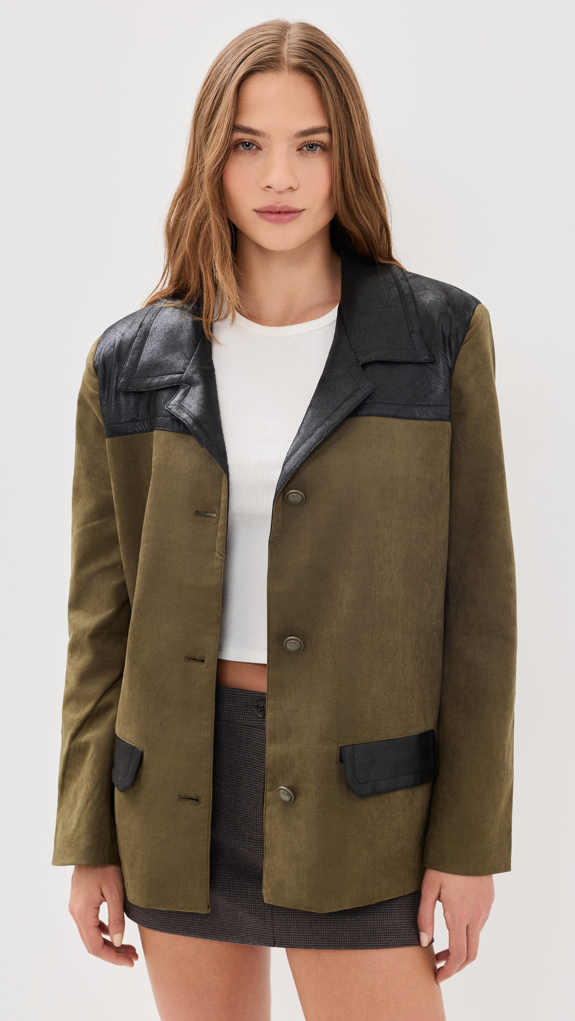 Lioness Constance Blazer Sepia S | Shopbop