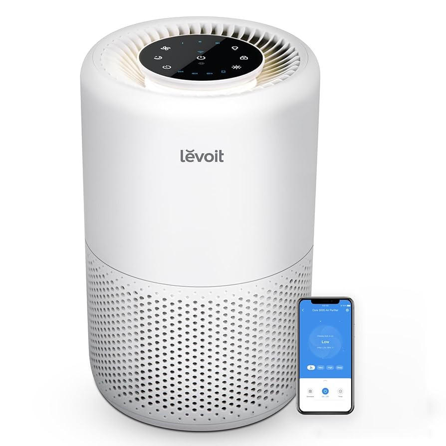 LEVOIT Air Purifier for Home Bedroom, Smart WiFi Alexa Control, AHAM VERIFIDE, 3-in-1 Filter with... | Amazon (US)