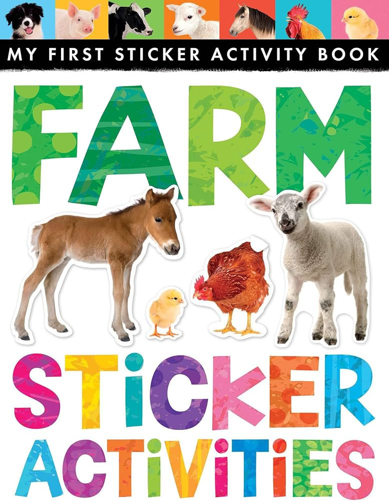 Farm Sticker Activities: My First Sticker Activity Book | Amazon (US)