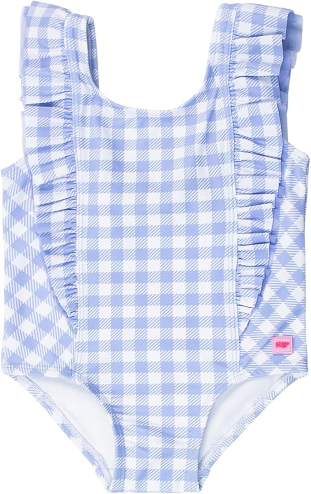 RuffleButts® Baby/Toddler Girls Ruffle Strap One Piece Swimsuit w/UPF 50+ Sun Protection | Amazon (US)