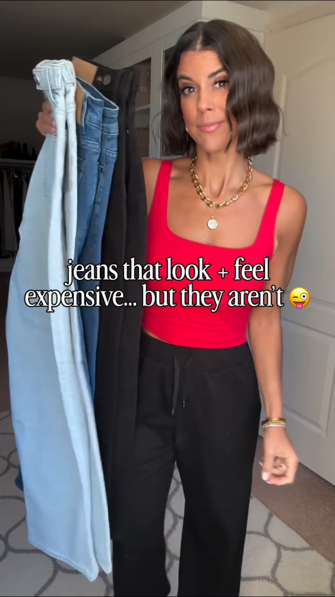 comment JEANS + I’ll send them your way!! New Amazon jeans I’m absolutely loving!! Two different styles here, and they are both amazing! Use code LOVE10SGIVL to save 10% off! @sgivl.official 

everything in my bio, and also here 👇🏼
https://amzlink.to/az0fPai9dsAKb

#amazonjeans #straightlegjeans