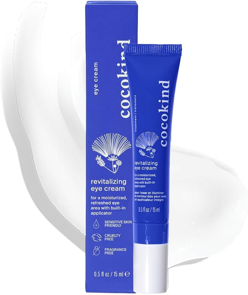 Revitalizing Eye Cream by Cocokind, Depuff & Reduce Fine Lines and Wrinkles, Cream for Firmer and... | Amazon (US)