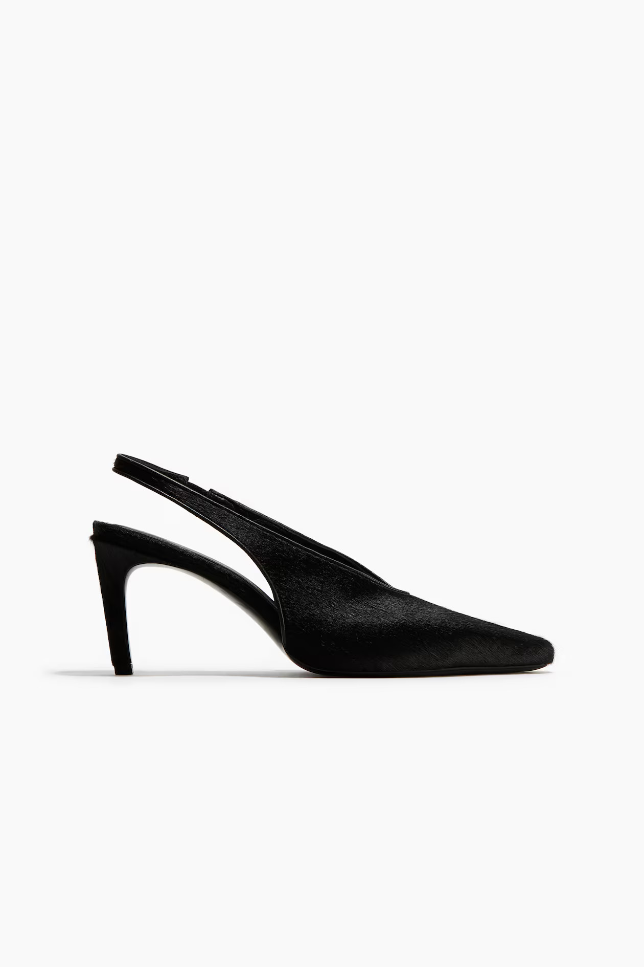 Heeled leather slingbacks | H&M (UK, MY, IN, SG, PH, TW, HK)