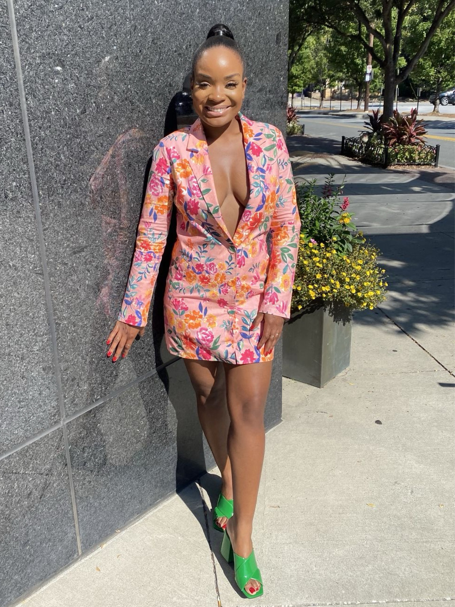 Floral dresses are always in. 


#LTKStyleTip