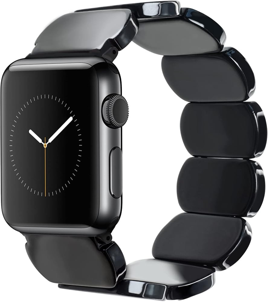 Heesch Tortoise Stretchy Watch Band Compatible with Apple Watch Serise Ultra/SE/8/7/6/5/4/3/2/1, ... | Amazon (US)