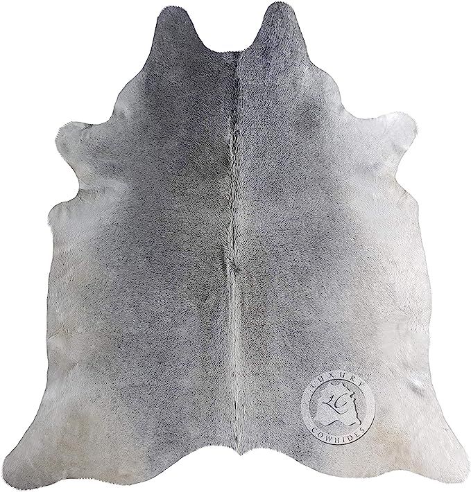 Genuine Grey Cowhide Rug 6 x 8 f.t 180 x 240cm | Amazon (US)