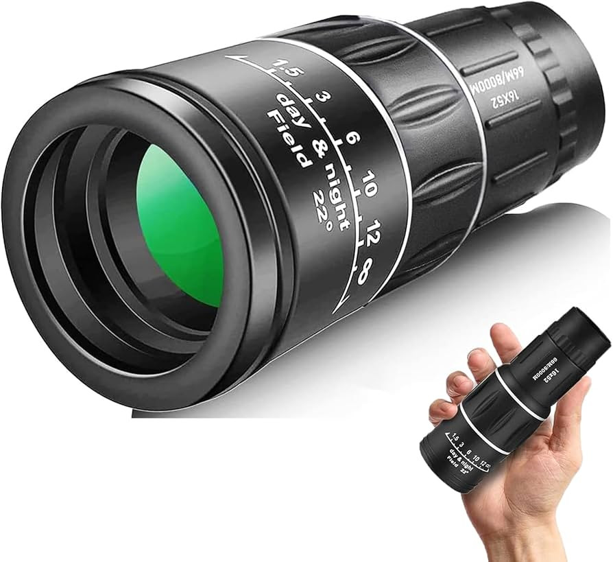 16X52 Mini Monocular Telescope High Powered for Adults, Birthday Gifts for Men Dad Him Husband Te... | Amazon (US)