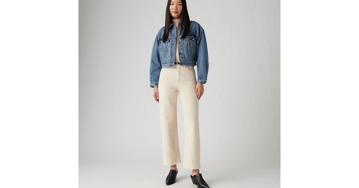 Ribcage Straight Ankle Corduroy Women's Pants | Levi's US
