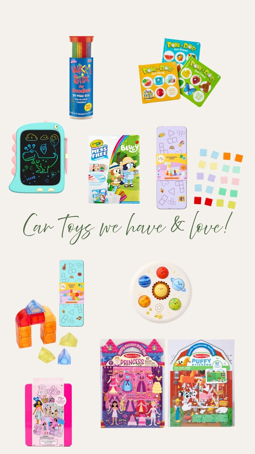 Car toys for 1-4yo!!

Car toys/ travel toys/ traveling with kids 

#LTKBaby #LTKKids #LTKTravel