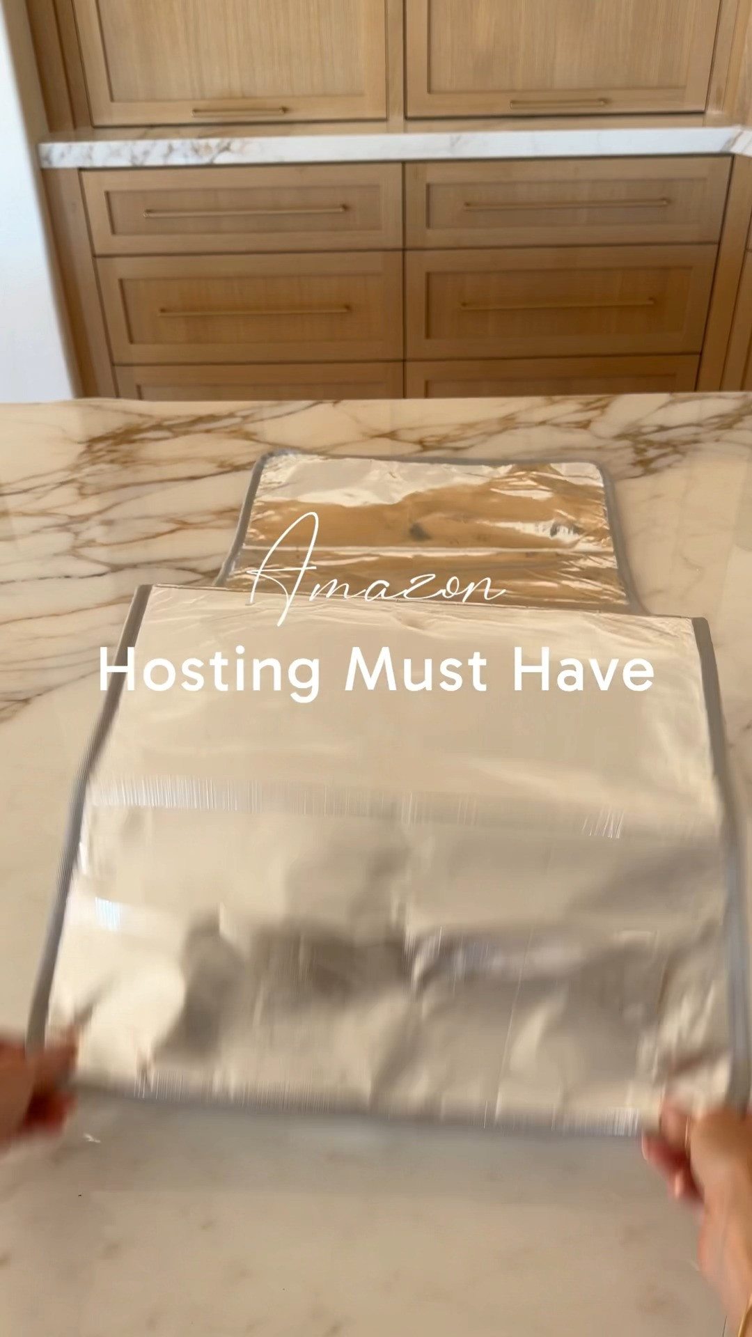 This extra-large food warming mat keeps everything toasty hot and ready to serve. It rolls up when you’re done, so it’s super easy to store and perfect for parties, holidays, and hosting!
 

 #LTKfoodie #LTKHome