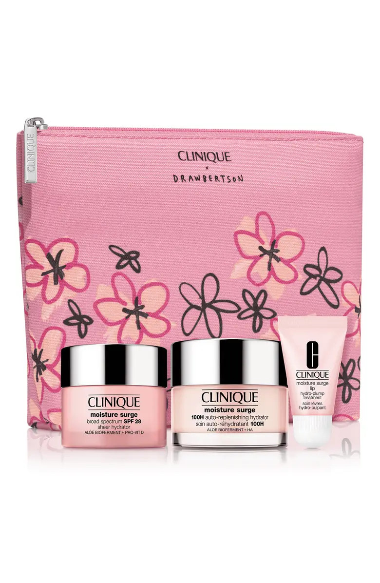 Clinique Glow from AM to PM Hydrating Moisturizer & Lip Gift Set $98 Value | Nordstrom | Nordstrom
