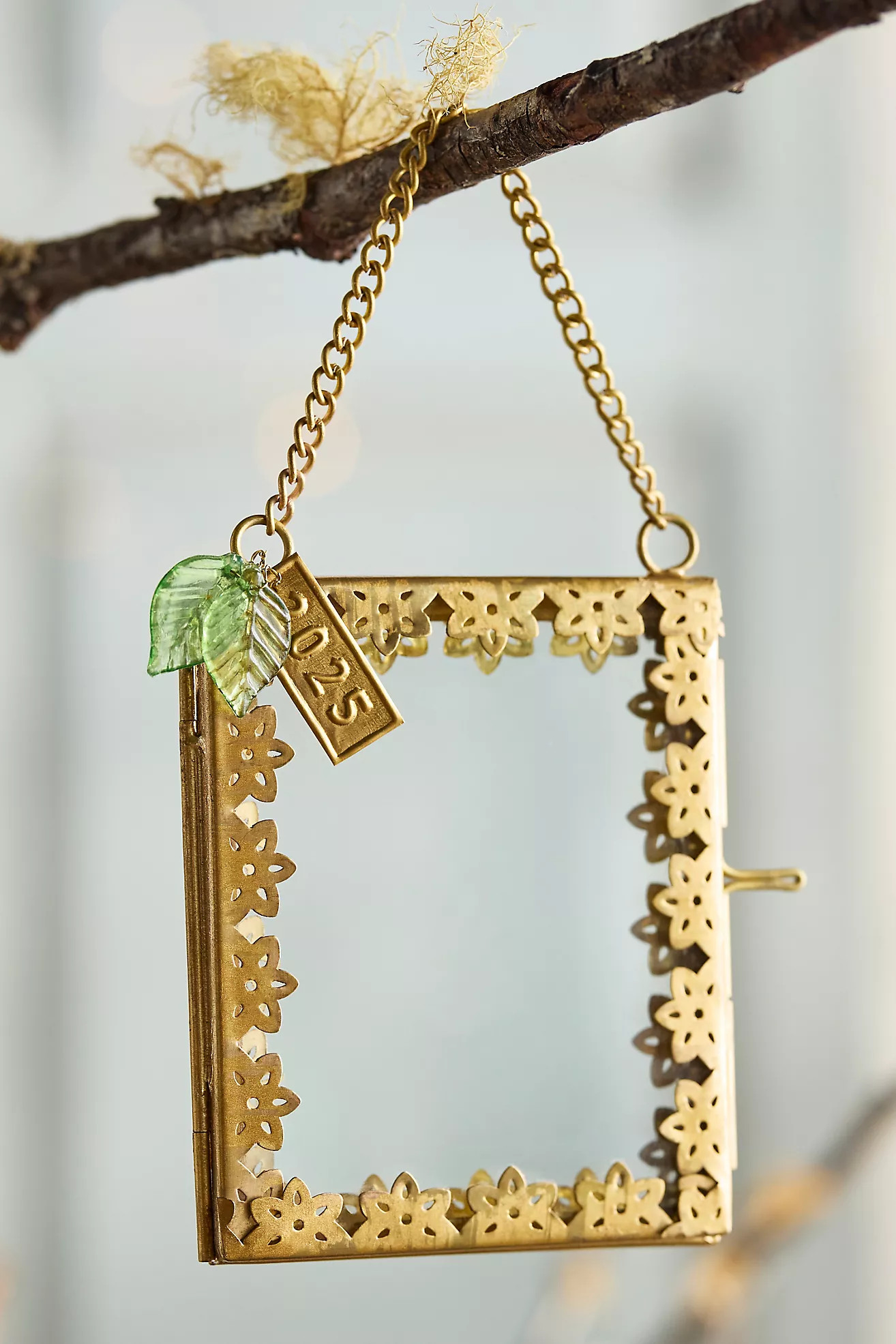 Gold Filigree Frame Ornament, 2025 | Anthropologie (US)