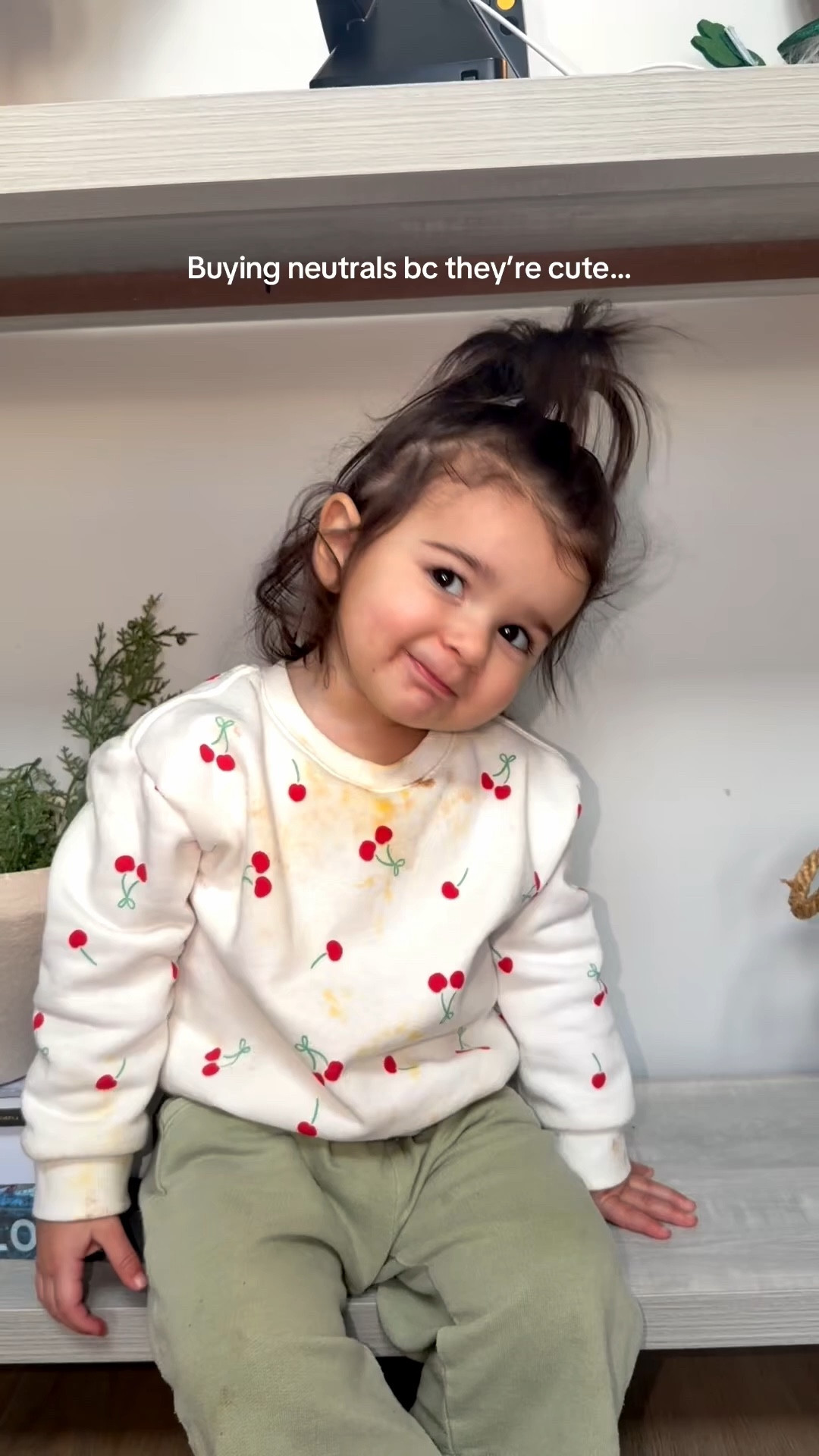 Would you believe me if I said she was wearing a bib? Raw carrots + clementines got us 😂

 #momlife #motherhoodunplugged #momhumor #toddlerlife #relateablemom

#LTKKids #LTKBaby #LTKmomlife
