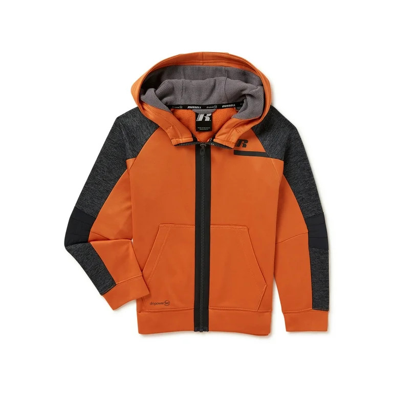 Russell Boys’ Fleece Hoodie, Sizes 4-16 | Walmart (US)