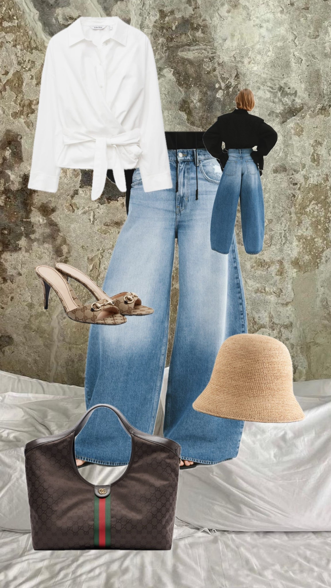 Statement denim look for spring 🌞 #denim #spring #guccigigliogg #guccidemna #springlook #springoutfit 

#LTKSeasonal #LTKootd #LTKWorkwear